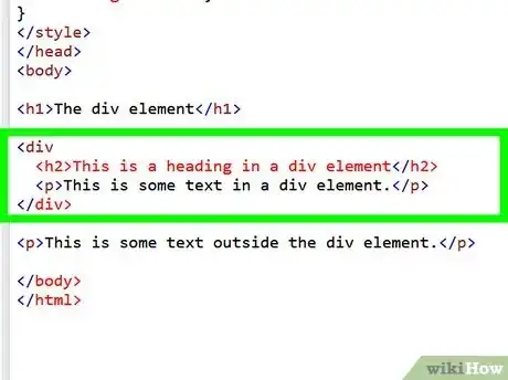 Imagen titulada Align Something in HTML Step 1
