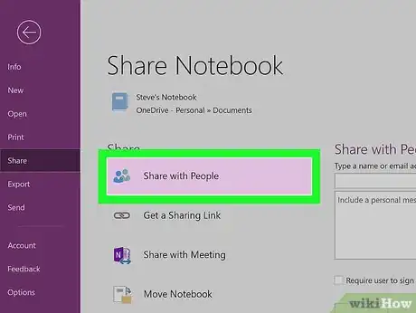 Imagen titulada Share OneNote Notebooks Step 10