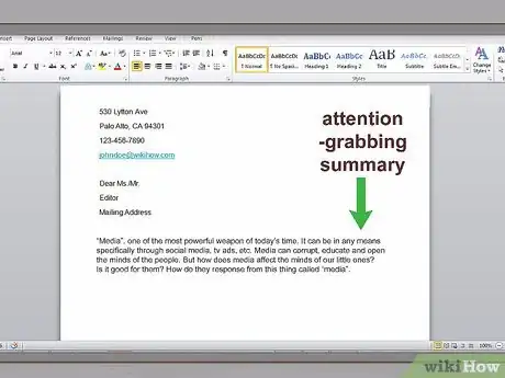 Imagen titulada Write a Magazine Proposal Step 8