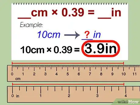 Imagen titulada Convert Centimeters to Inches Step 2