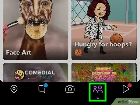 Imagen titulada View Snapchat Stories Step 12