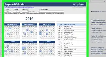 crear un calendario en Google Docs