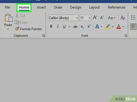 Imagen titulada Get Rid of a Horizontal Line in Microsoft Word Step 6