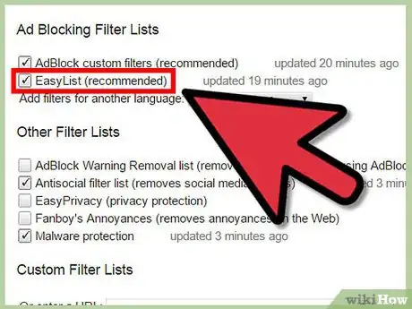 Imagen titulada Remove Ads on Google Chrome Using AdBlock Step 10