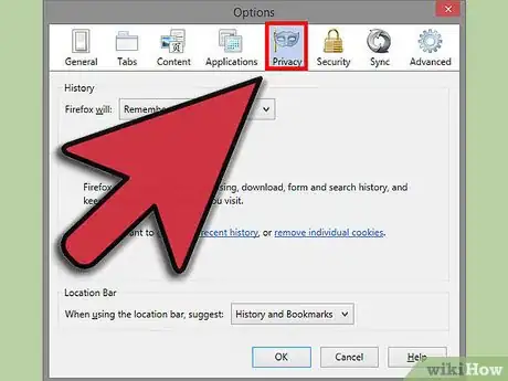 Imagen titulada Enable Cookies in Firefox Step 4