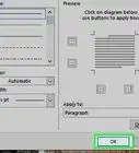eliminar una línea horizontal en Microsoft Word
