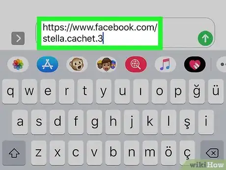 Imagen titulada Find a Facebook URL on iPhone or iPad Step 6