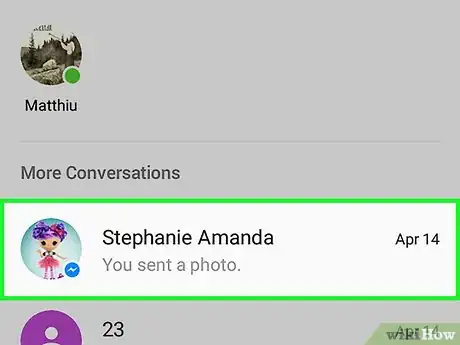 Imagen titulada Use Emoji on Facebook Messenger on Android Step 3