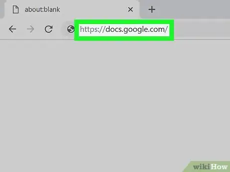 Imagen titulada Create a Desktop Shortcut for Google Docs on PC or Mac Step 2