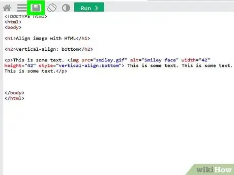Imagen titulada Align Something in HTML Step 9