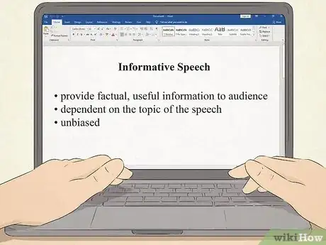 Imagen titulada Start a Speech Step 25
