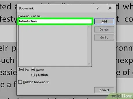 Imagen titulada Add a Bookmark in Microsoft Word Step 3