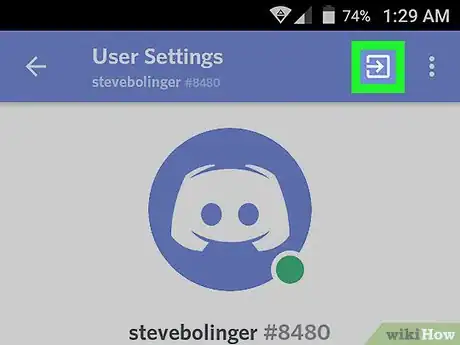 Imagen titulada Delete a Discord Account on Android Step 5