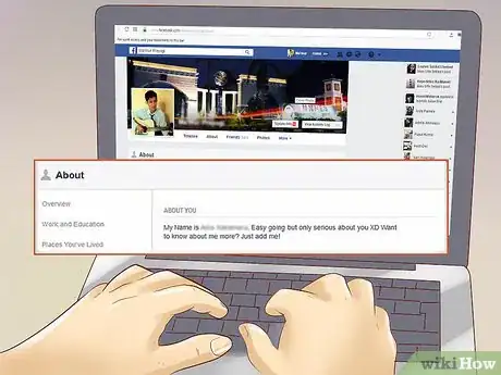 Imagen titulada Pick up Women on Facebook Step 2