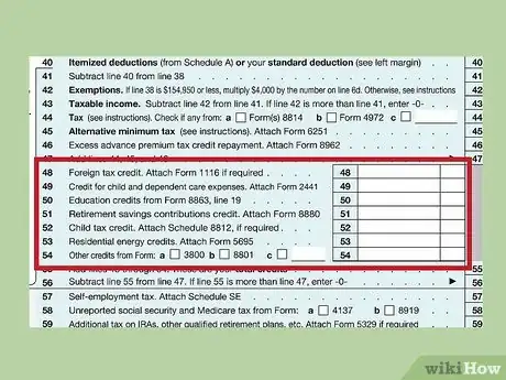 Imagen titulada Fill out IRS Form 1040 Step 20