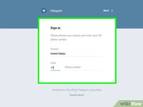 Imagen titulada Use Telegram Step 5