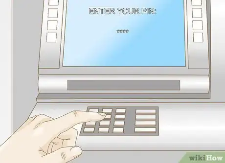 Imagen titulada Withdraw Cash from an Automated Teller Machine Step 5