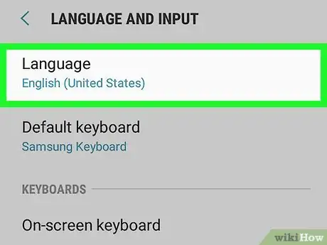 Imagen titulada Change the Language in Android Step 4