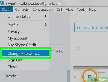 Imagen titulada Log Out from All Devices on Skype on PC or Mac Step 10