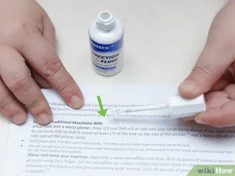 Imagen titulada Thin Out Correction Fluid That Has Thickened Up Step 10