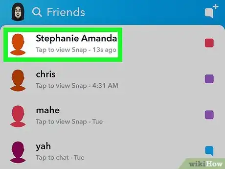 Imagen titulada Replay a Snapchat Step 5