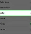 dejar de sincronizar los datos de Safari con iCloud desde un iPhone