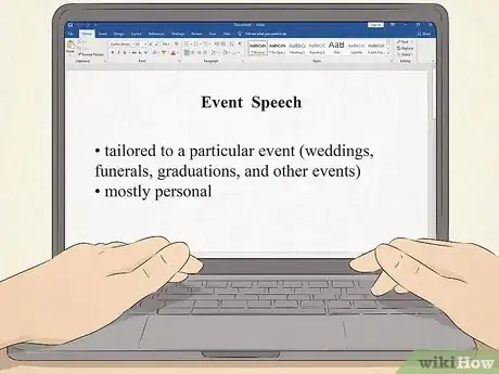 Imagen titulada Start a Speech Step 28