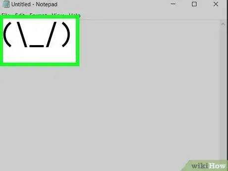 Imagen titulada Make a Bunny by Typing Characters on Your Keyboard Step 5