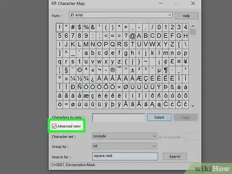 Imagen titulada Type Square Root on PC or Mac Step 17