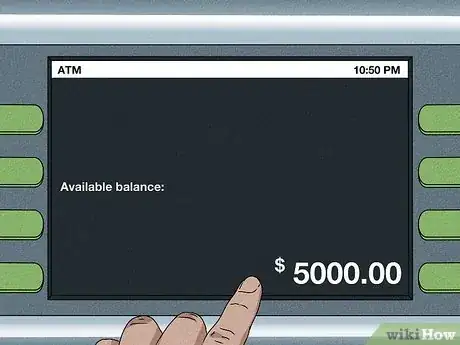 Imagen titulada Check the Balance of a Debit Card Step 3