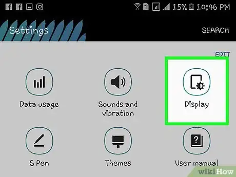 Imagen titulada Activate Glove Mode on a Samsung Galaxy Device Step 3