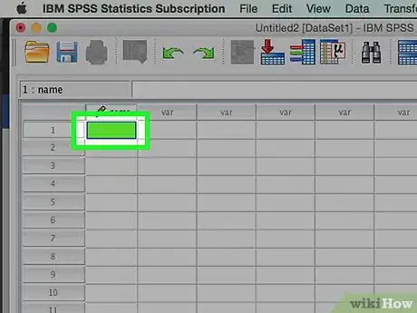 Imagen titulada Enter Data in SPSS Step 3