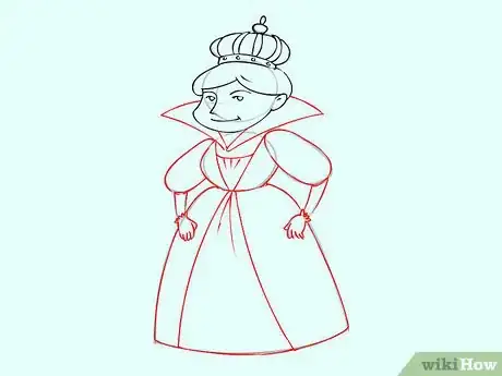 Imagen titulada Draw a Queen Step 7