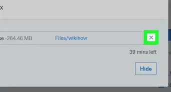 cancelar una carga a Dropbox