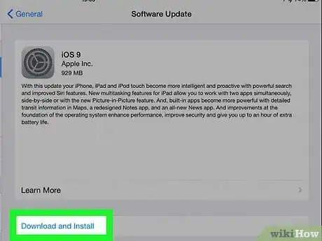 Imagen titulada Update iOS Software on an iPad Step 7