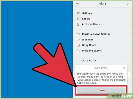 Imagen titulada Delete a Board on Trello Step 25