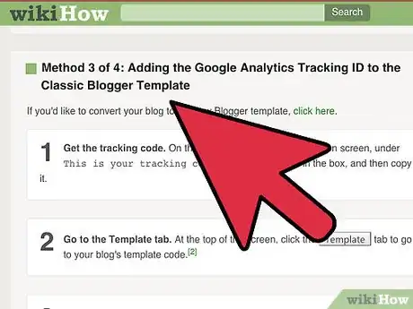 Imagen titulada Add Google Analytics to Blogger Step 13