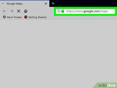 Imagen titulada Change the Date on Google Maps Step 1