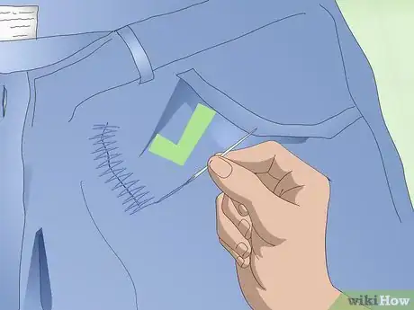 Imagen titulada Sew a Hole in Jeans Step 6