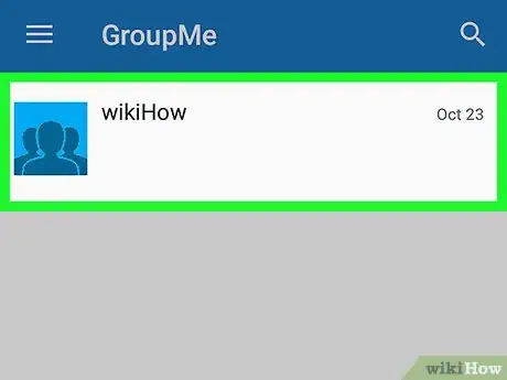 Imagen titulada Unhide Messages on Groupme on Android Step 2