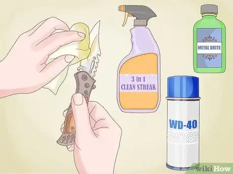 Imagen titulada Clean Rust from a Pocketknife Step 11