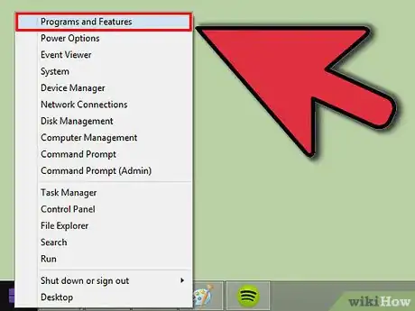 Imagen titulada Uninstall a Program in Windows 8 Step 2