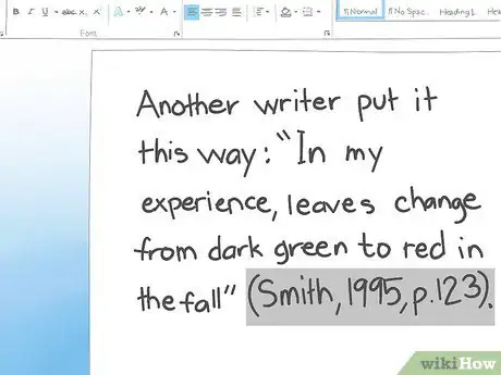 Imagen titulada Format APA Citations Step 6