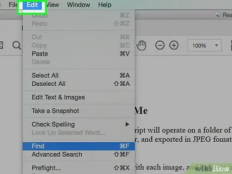 Imagen titulada Search for a Word or Phrase in a PDF Document Step 2