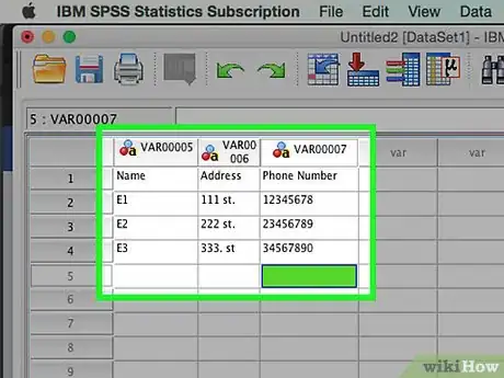 Imagen titulada Enter Data in SPSS Step 5