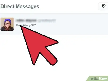 Imagen titulada Delete a Direct Message on Twitter Step 6