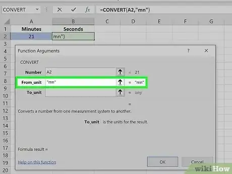Imagen titulada Convert Measurements Easily in Microsoft Excel Step 15