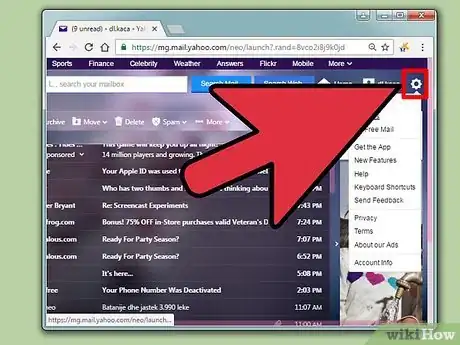Imagen titulada Connect Yahoo Mail to Facebook Step 3
