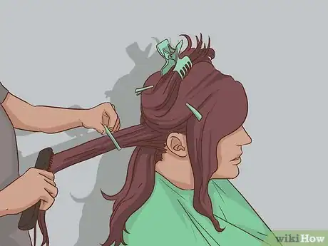 Imagen titulada Get a Permanent Hair Straightening Step 8