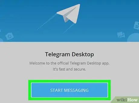 Imagen titulada Login on Telegram on PC or Mac Step 2